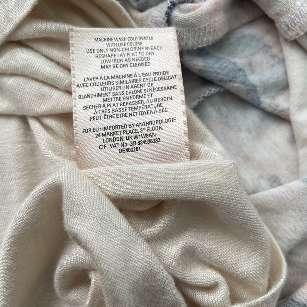 Anthropologie Maeve Asymmetrical Wrap Maxi Skirt Casual Medium size multi color - Picture 12 of 14